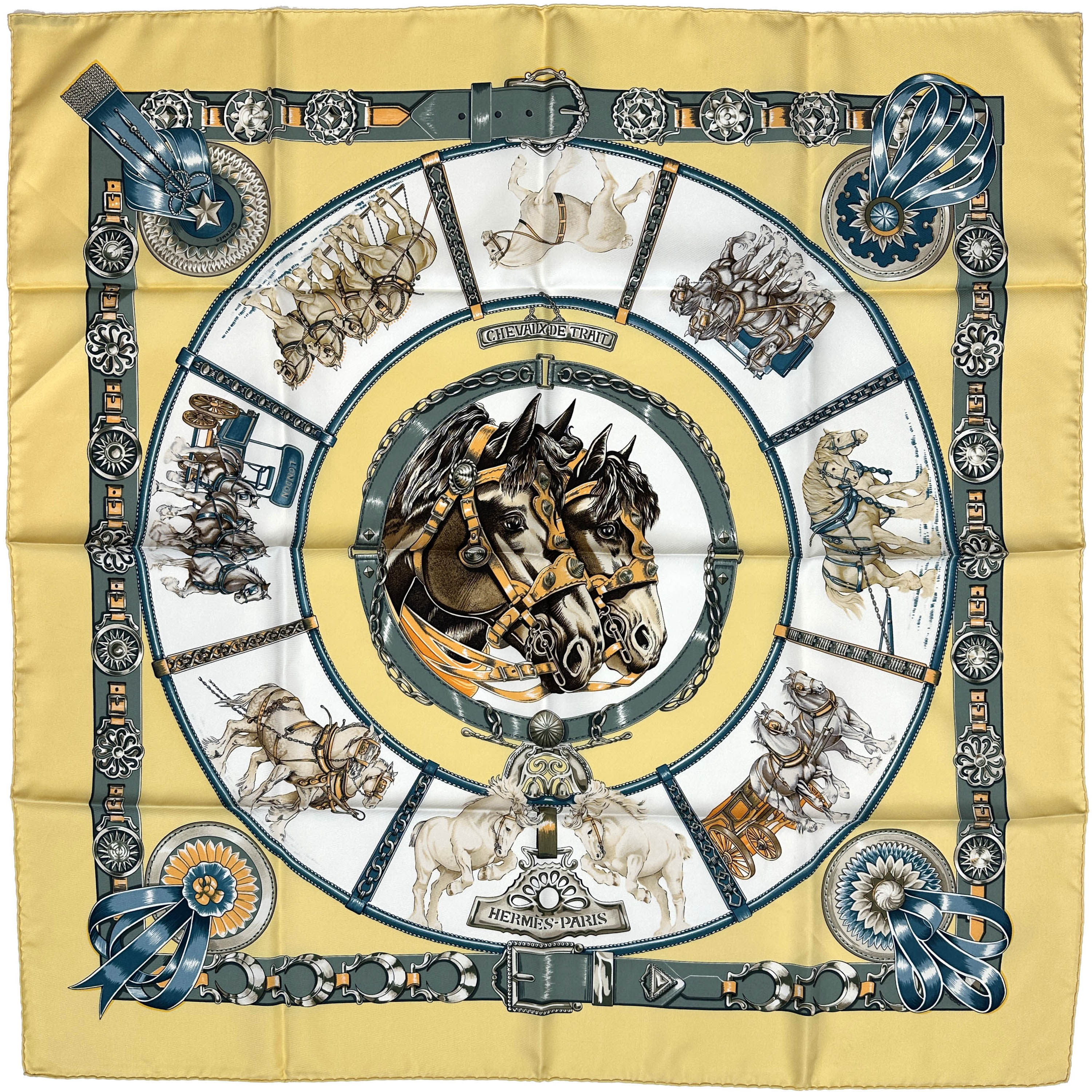 Hermès Chevaux de Trait 90