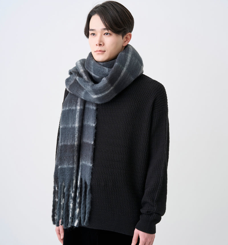 SHAGGY CHECK STOLE(受注予約受付終了) – ABYTS