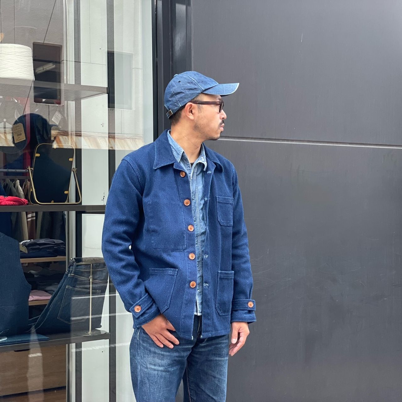 刺子フレンチワークジャケットです。｜MOMOTARO JEANS MOMOTARO JEANS