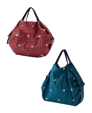 シュパット・エコバッグ」青系チェック柄販売中！｜ファミリア代官山店