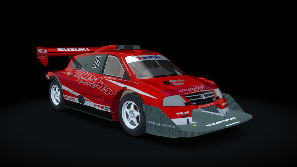 Assetto Corsa】スズキV6エスクード・パイクスピークスペシャル | 1998