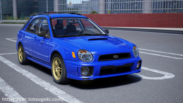Assetto Corsa】GDB/GDA・インプレッサ WRX STI（2代目） Car Mod 一覧