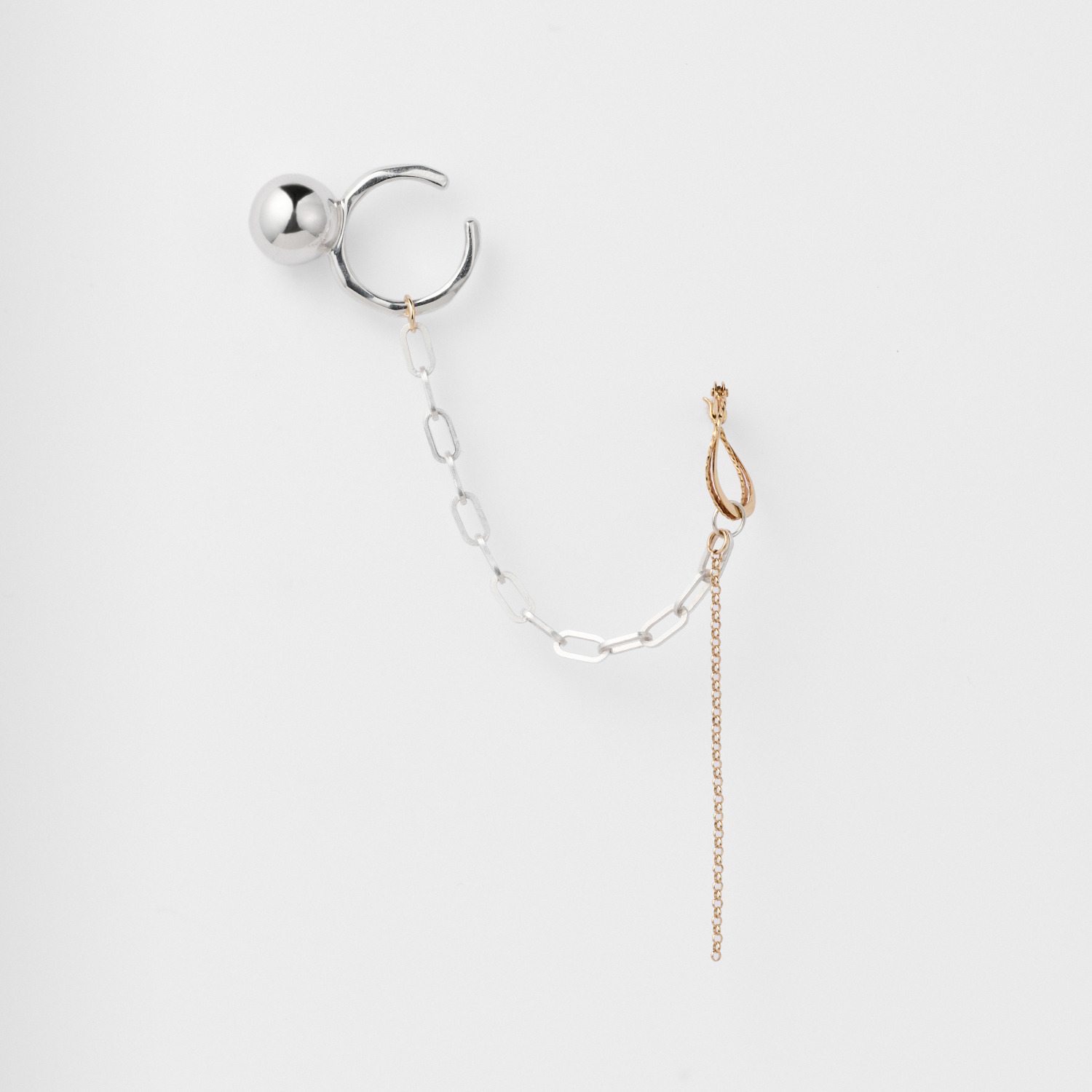 シルバー／K10ピアスチャーム（片耳用）｜ピアスチャーム｜アガット