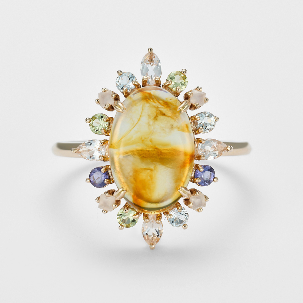 シルバーアンバーピアスチャーム｜ピアスチャーム｜アガット 公式