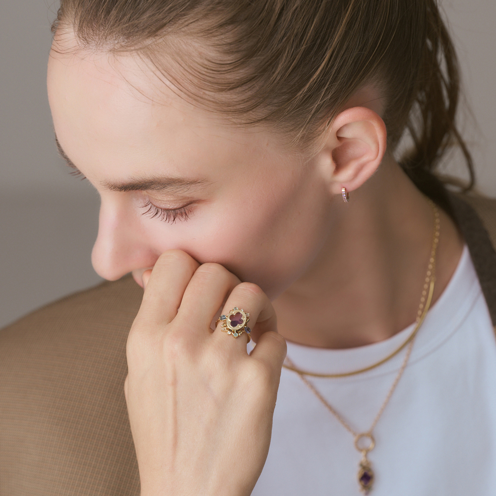 K10マルチストーンリング｜リング｜アガット 公式オンラインストア