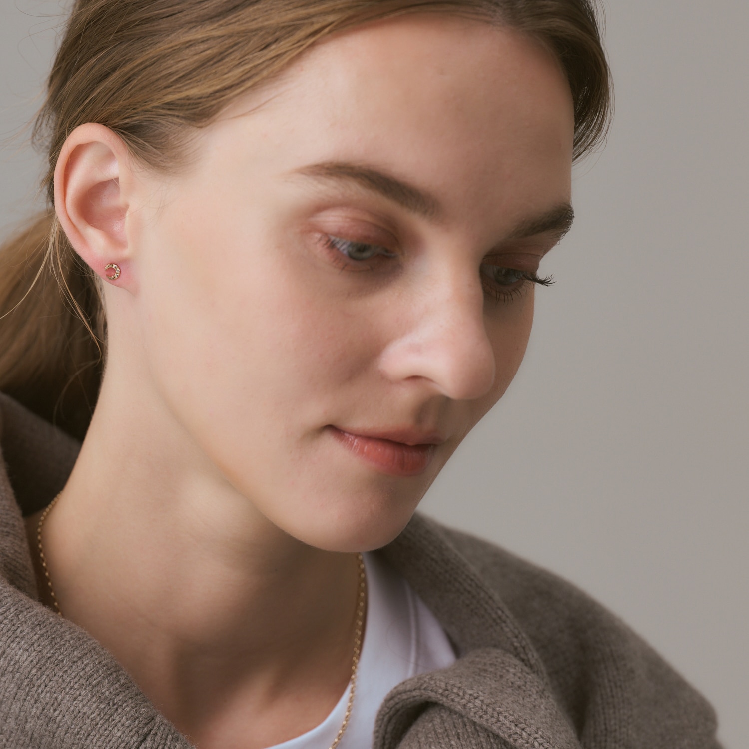 K10ダイヤモンドピアス（0.02ct）｜ピアス｜アガット 公式オンラインストア