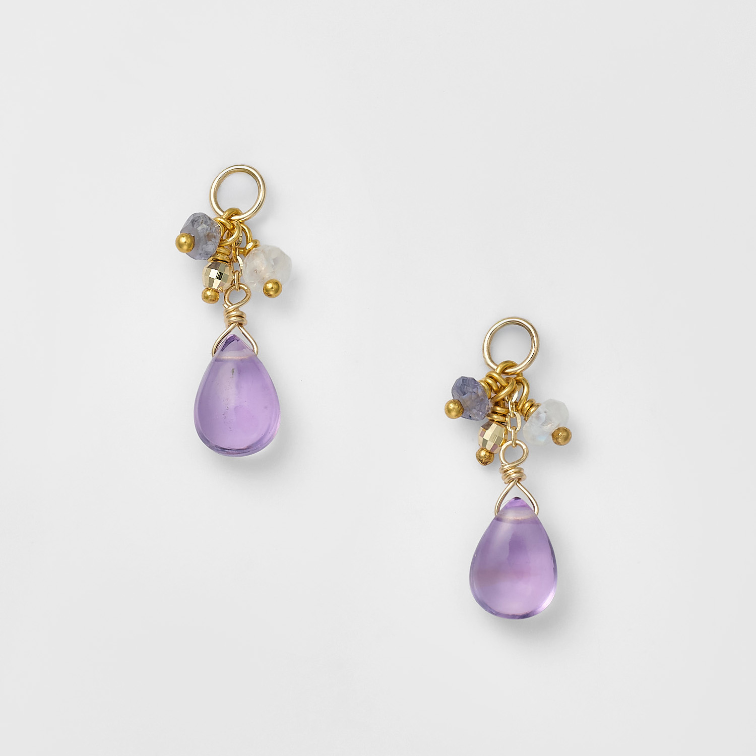 K10マルチストーンピアスチャーム｜ピアスチャーム｜アガット 公式