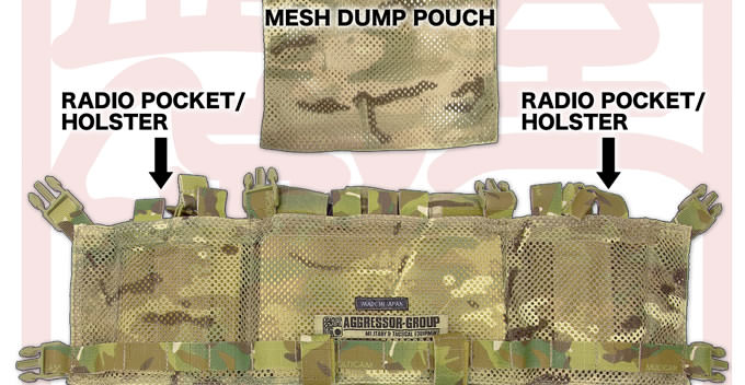 AGGRESSOR GROUP WEB SHOP / CSAR Mk2 VEST CHEST RIG FK V6