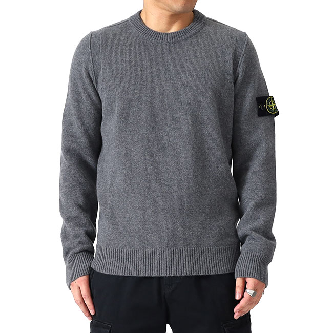STONE ISLAND ストーンアイランド 7ゲージ ラムウール クルーネック
