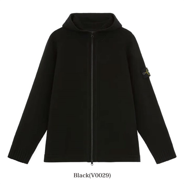 Stone Island ストーンアイランド MAGLIA ラムウール フード付き