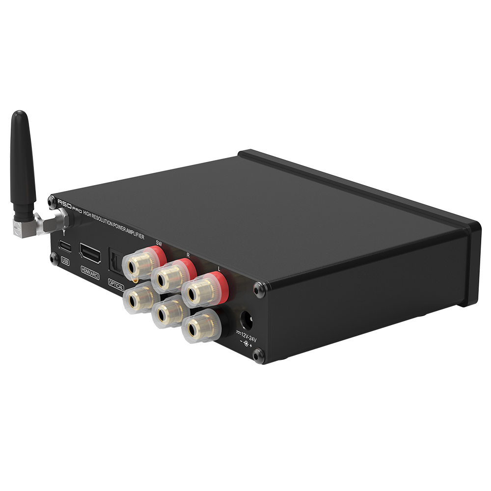 SMSL A50PRO 2.1 Power Amplifier 2 MA12070P Bluetooth EQ Setting
