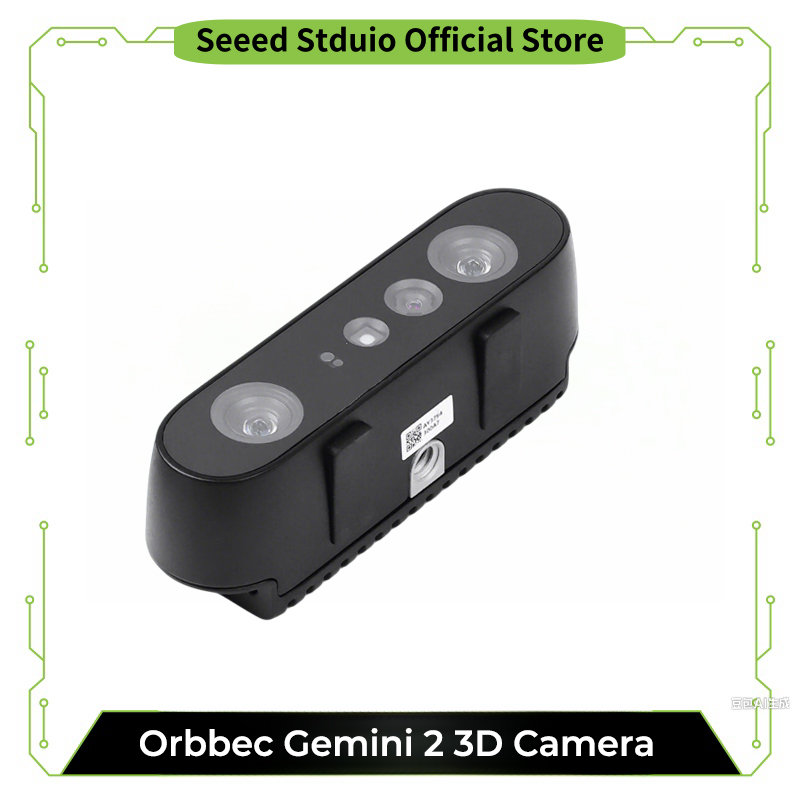 Orbbec Gemini 2 3D カメラ、アクティブ ステレオ IR 30fps 0.15 ～ 10