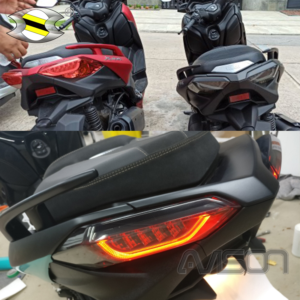 XmaxためX-MAX 250 300 2017 2018 2019 オートバイ修正された煙レンズ