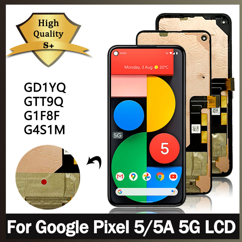 New For Google Pixel 5 GD1YQ LCD Pixel5 Display Touch Digitizer