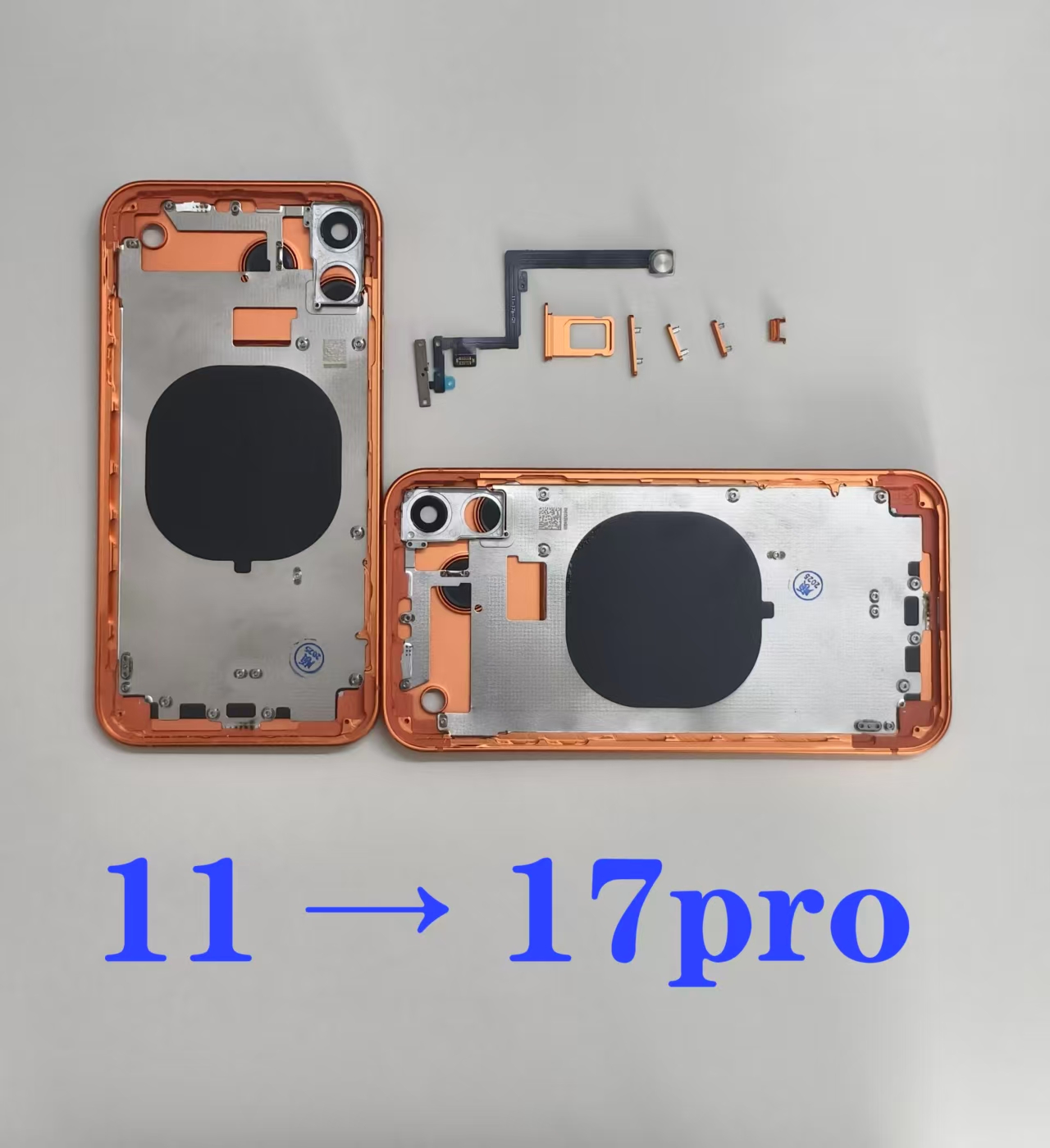 Housing For 11 To 17 Pro DIY Back Cover Housing 11 Up To 17 Pro