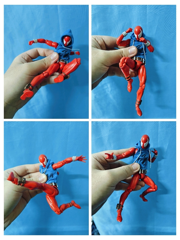 Ct Toys スカーレット スパイダー アクションフィギュア マフェックス
