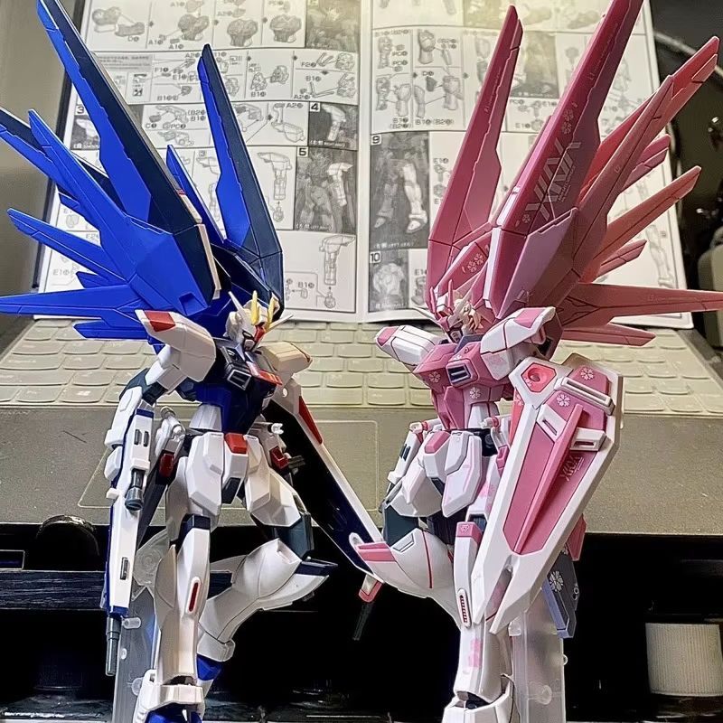 JMS HG 1/144 ZY-06 Freedom Assault Cherry Blossom Assembly Model