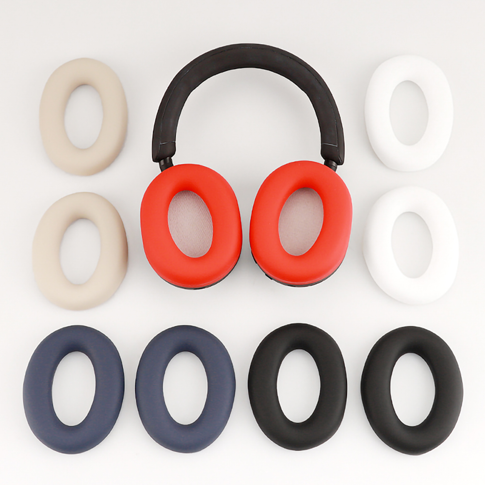 ソニーWH-1000XM5用ヘッドフォンヘッドカバー,シリコン保護カバー,xm5