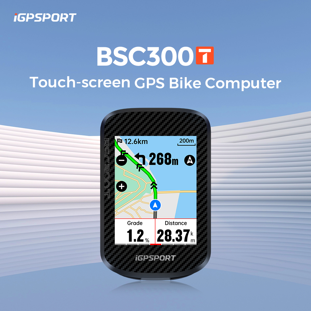 iGPSPORT BSC300T タッチスクリーン バイク コンピューター グローバル