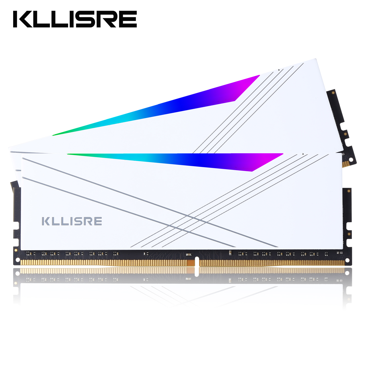 Kllisre ram Memória DDR4 8GB 16GB RGB Memory 3200MHz 1.35V desktop