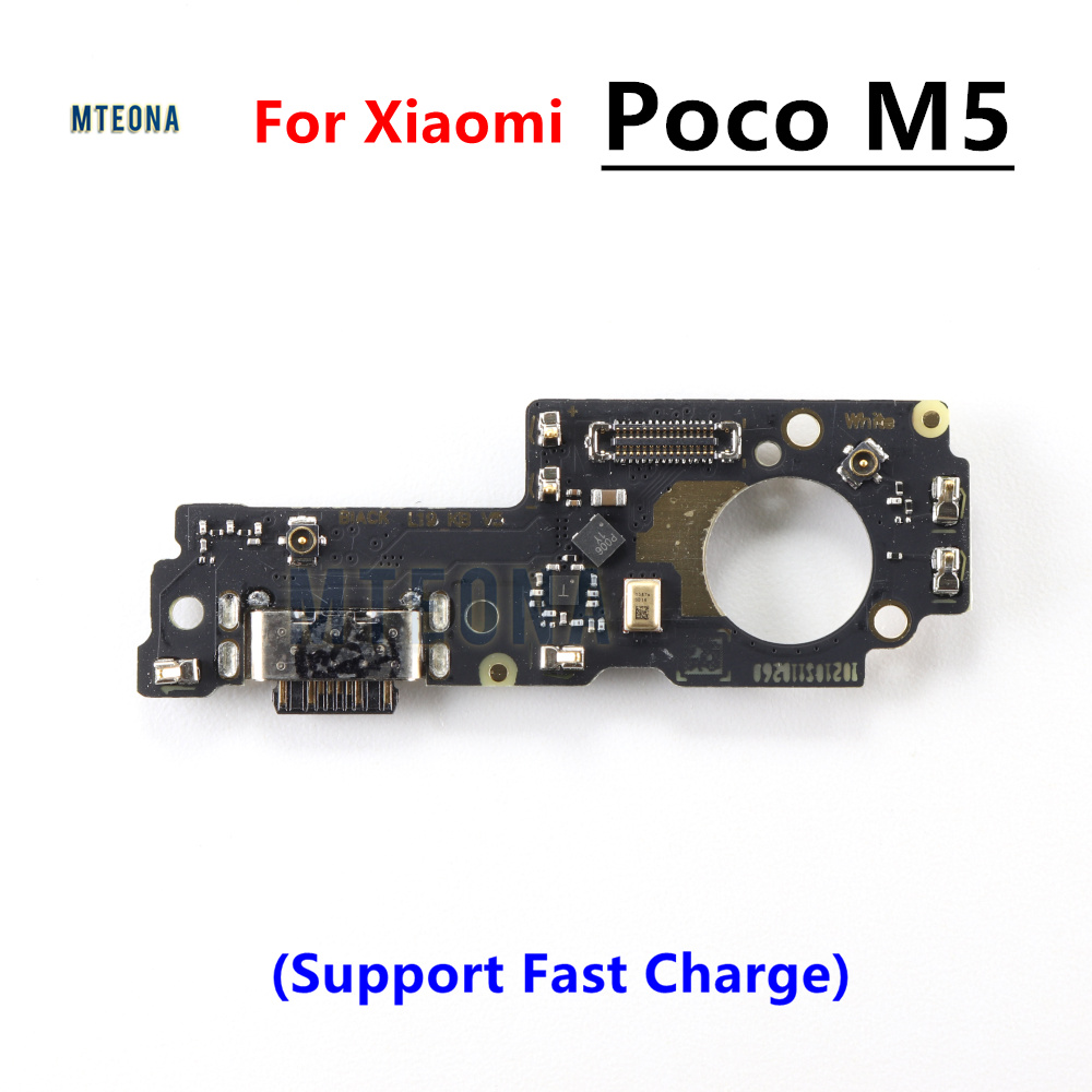 For Xiaomi Poco M5 USB Charging Port Dock Microphone Audio
