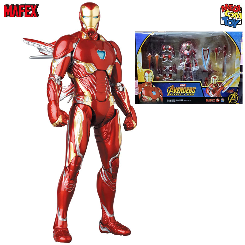 100% In Stock Original MAFEX 178 IRON MAN MARK50 INFINITY WAR Ver