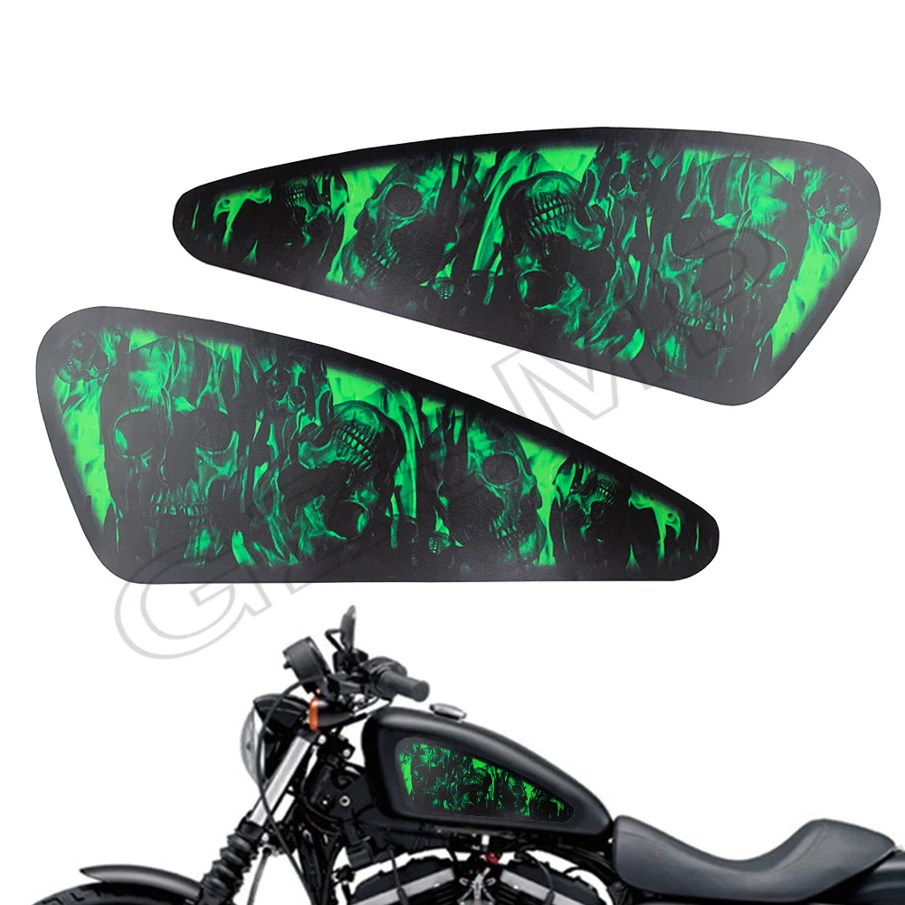 オートバイの燃料タンクデカール,ハーレースポーツスターxl 883 1200