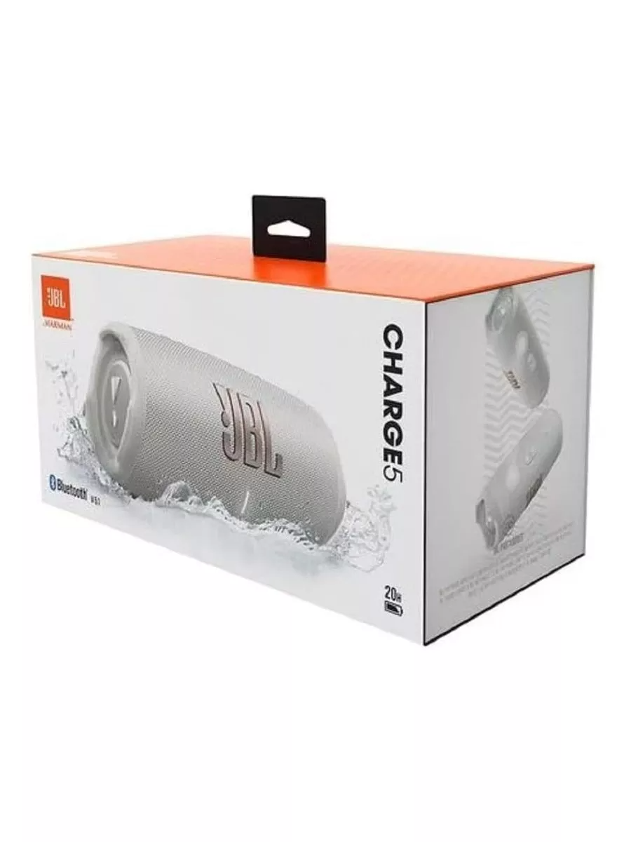 Колонка Bluetooth JBL Charge 5 белая