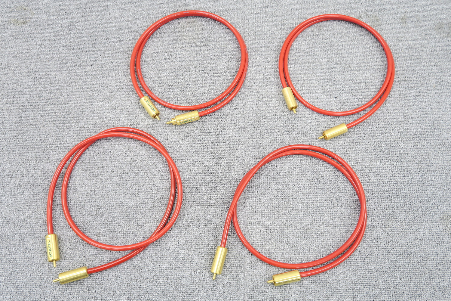 アクロテック ACROTEC 6N-A2050 (1.0m) RCAケーブル4本セット @49190