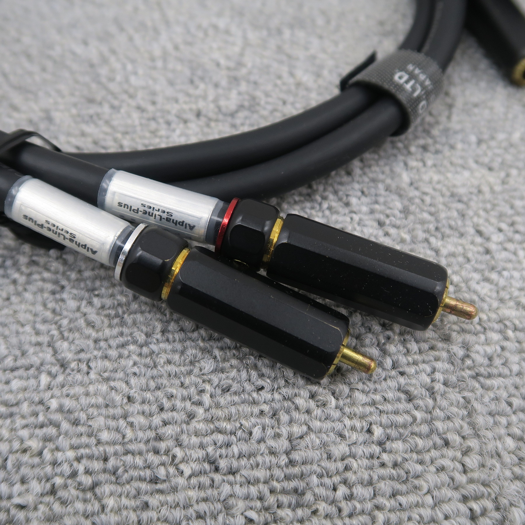 Aランク】フルテック FURUTECH Alpha line plus 1.0m RCAケーブル【元
