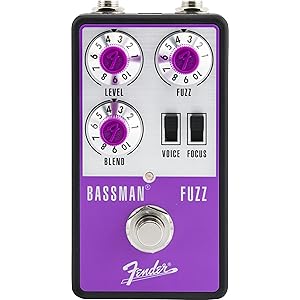 Fender The Pelt Fuzz - 60年代ファズサウンドを基本とし、多彩な