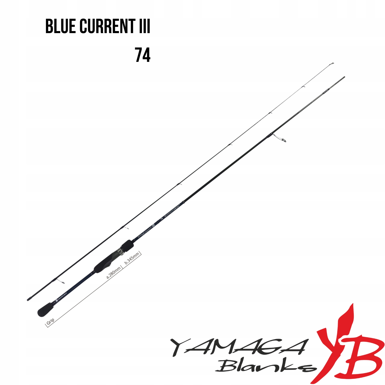 Yamaga Blanks Blue Current III 74 spinning rod | eBay