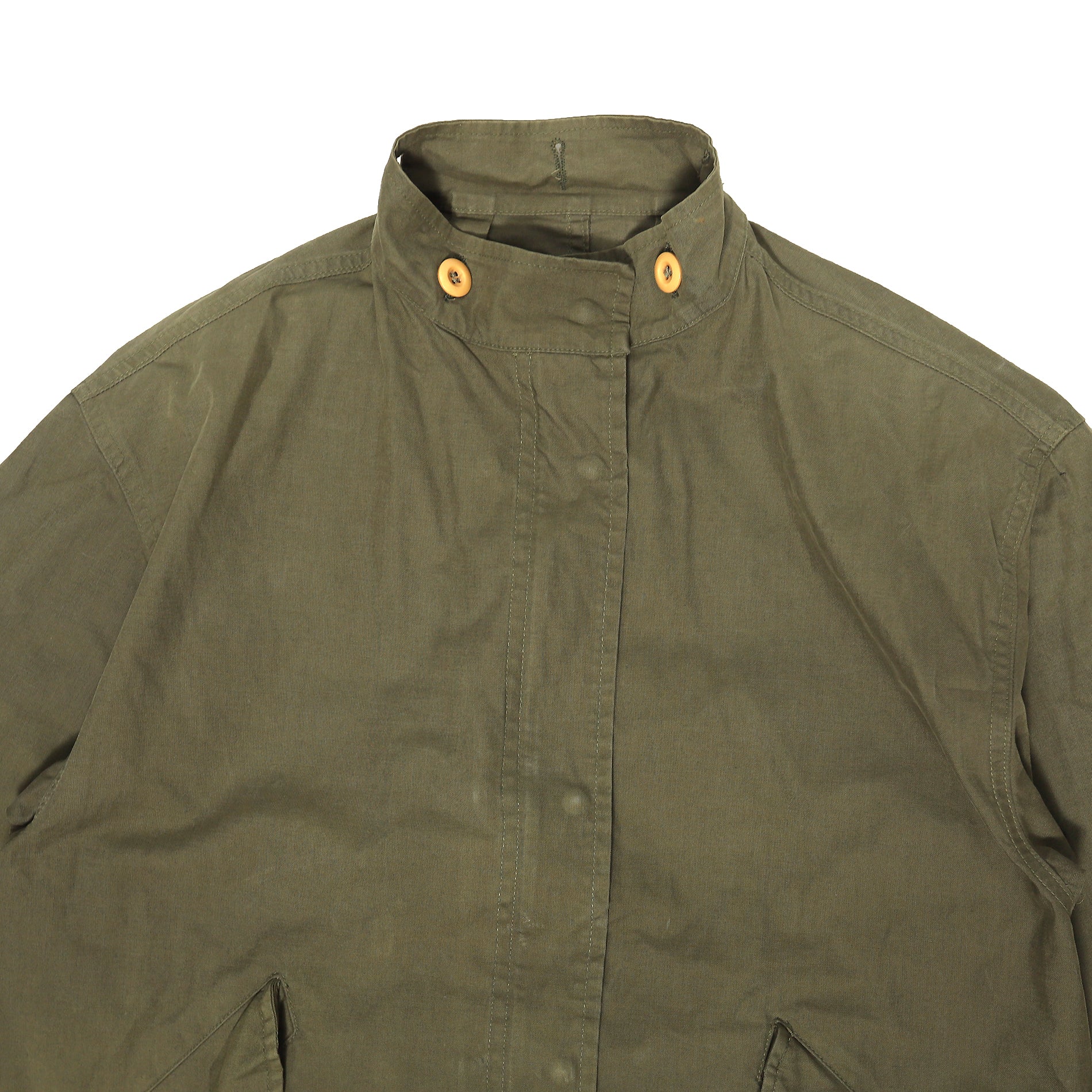 Helmut Lang 1998 Olive Military Jacket - Ākaibu Store