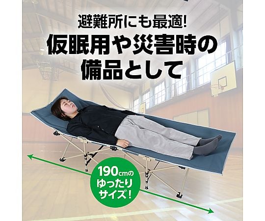 64-8300-56 折りたたみ式簡易ベッド 51438 【AXEL】 アズワン