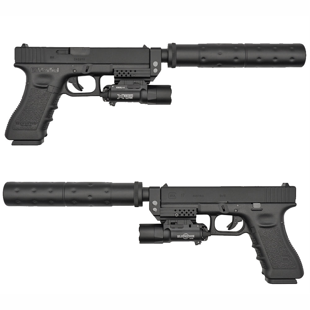 5KU 製 】 グロック17 / 18C Gen.3 対応 SAS フロントキット 14mm逆