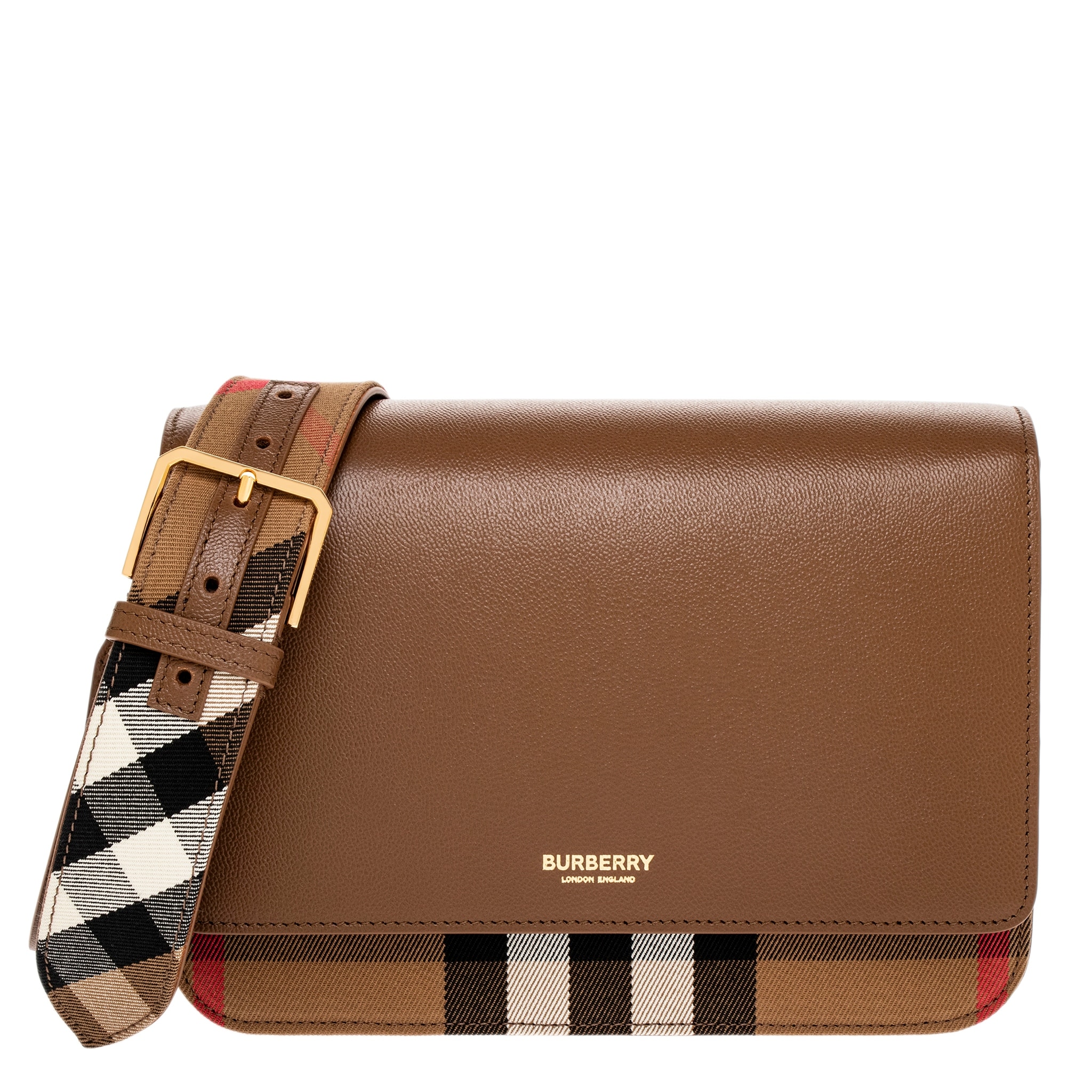 Burberry Mackford Check and Crossbody Bag - Bed Bath & Beyond