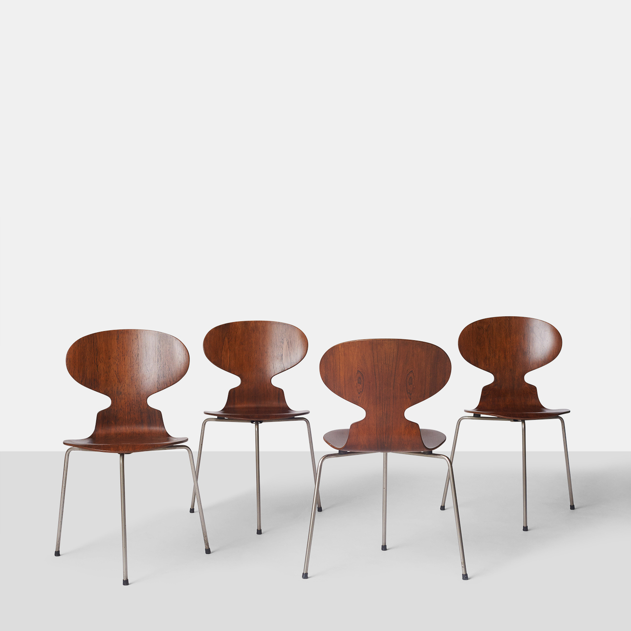 Set of Four Ant Chairs #3100 by Arne Jacobsen - Almond and Company