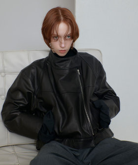 レザーブルゾン|allureville OFFICIAL SITE / ONLINE SHOP