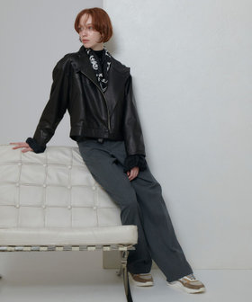 レザーブルゾン|allureville OFFICIAL SITE / ONLINE SHOP