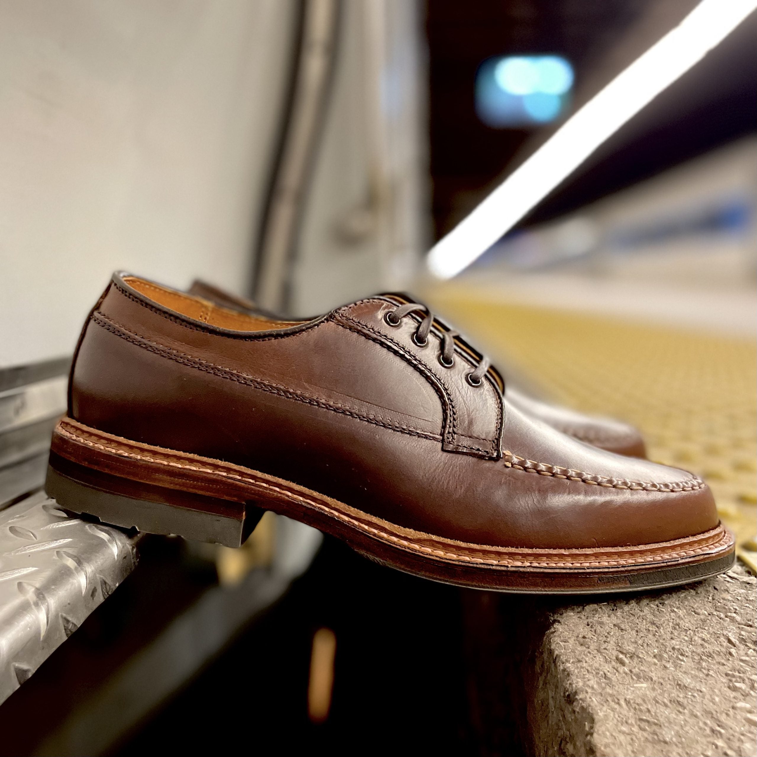 D1611C - Ranger Mocc in Brown CXL – ALDEN SHOES