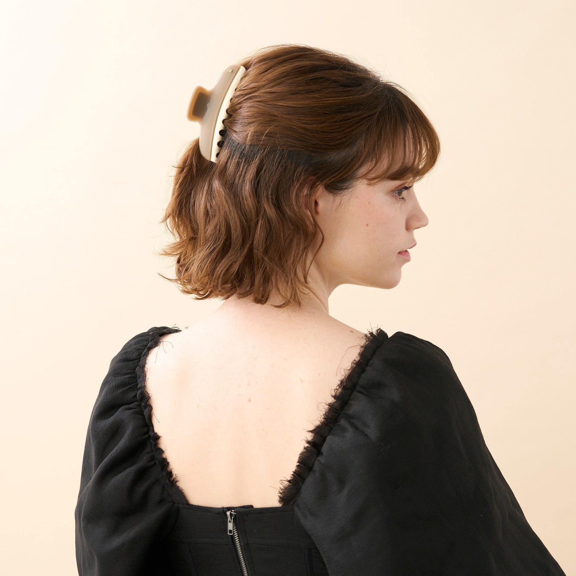 VENDOME】 L クリップ｜ALEXANDRE DE PARIS（アレクサンドル ドゥ パリ）