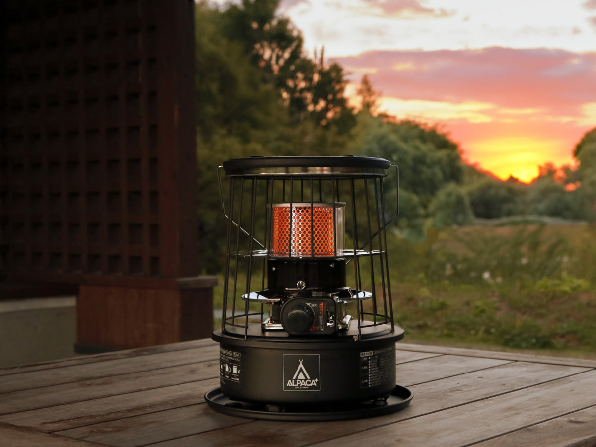 アルパカ プラス ストーブ BLACK EDITION TS－77NC（専用バッグ付）