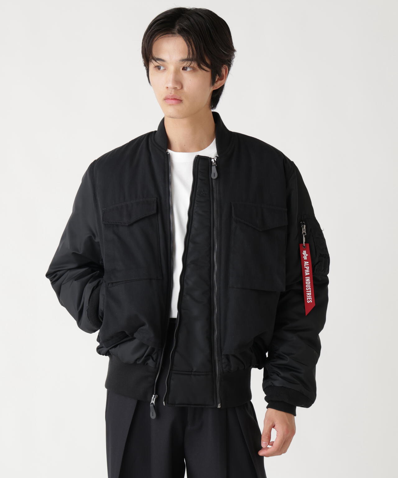 MA-1 MIXED COTTON FLIGHT JACKET ｜アルファ インダストリーズ