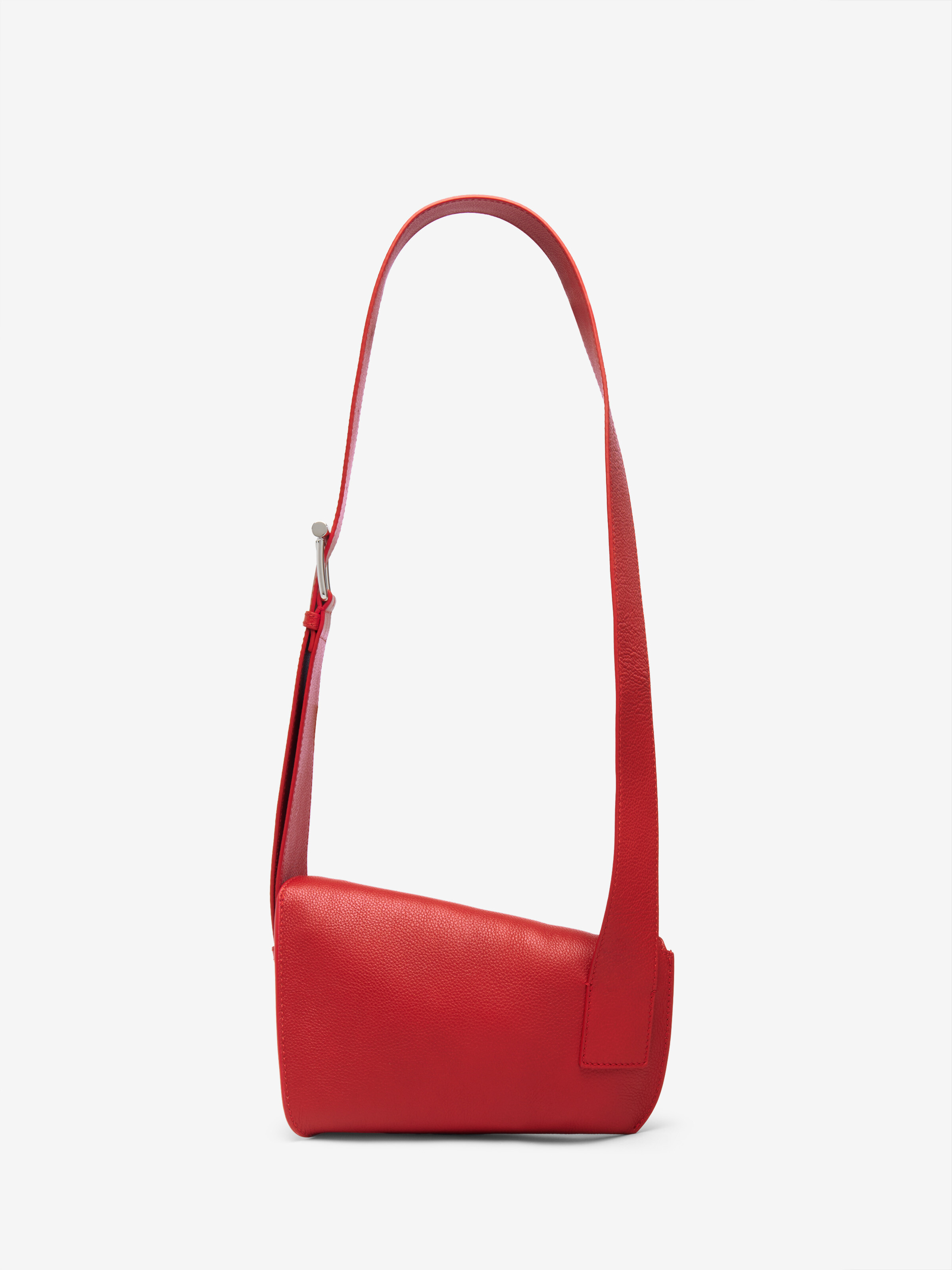 Women's T-Bar Sling Bag in Red | McQueen US
