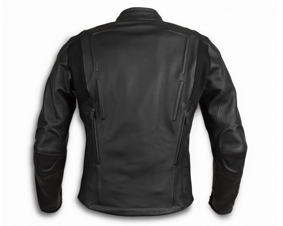 Ducati Black Rider C2 Leather Jacket by Spidi - AMS Ducati