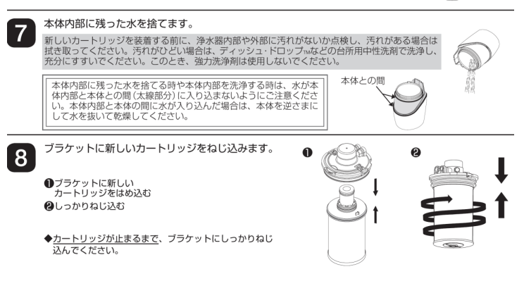 eSpring浄水器Ⅱ】カートリッジの交換方法は? – Japan
