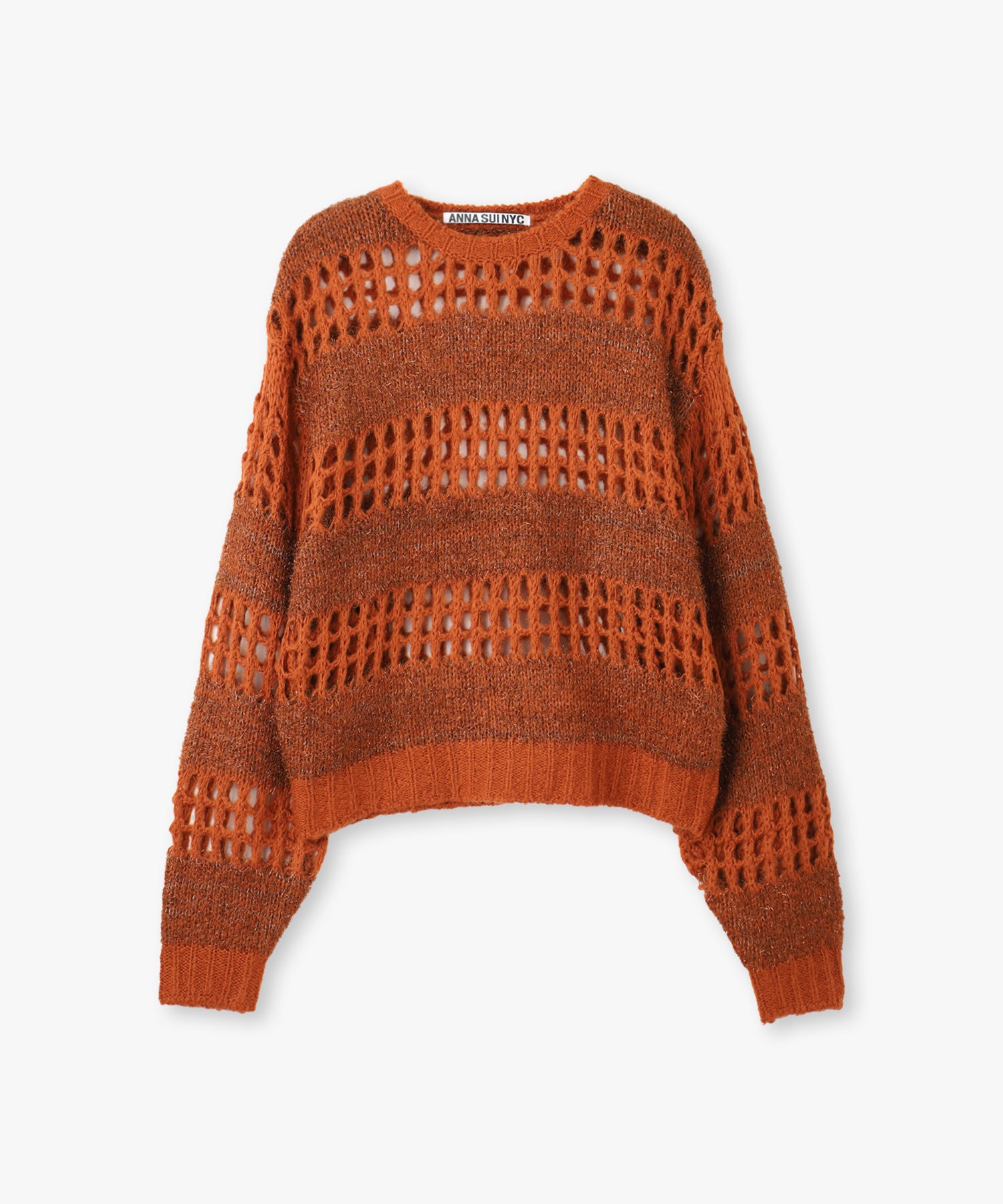 ラメシャギーニットプルオーバー – ANNA SUI NYC