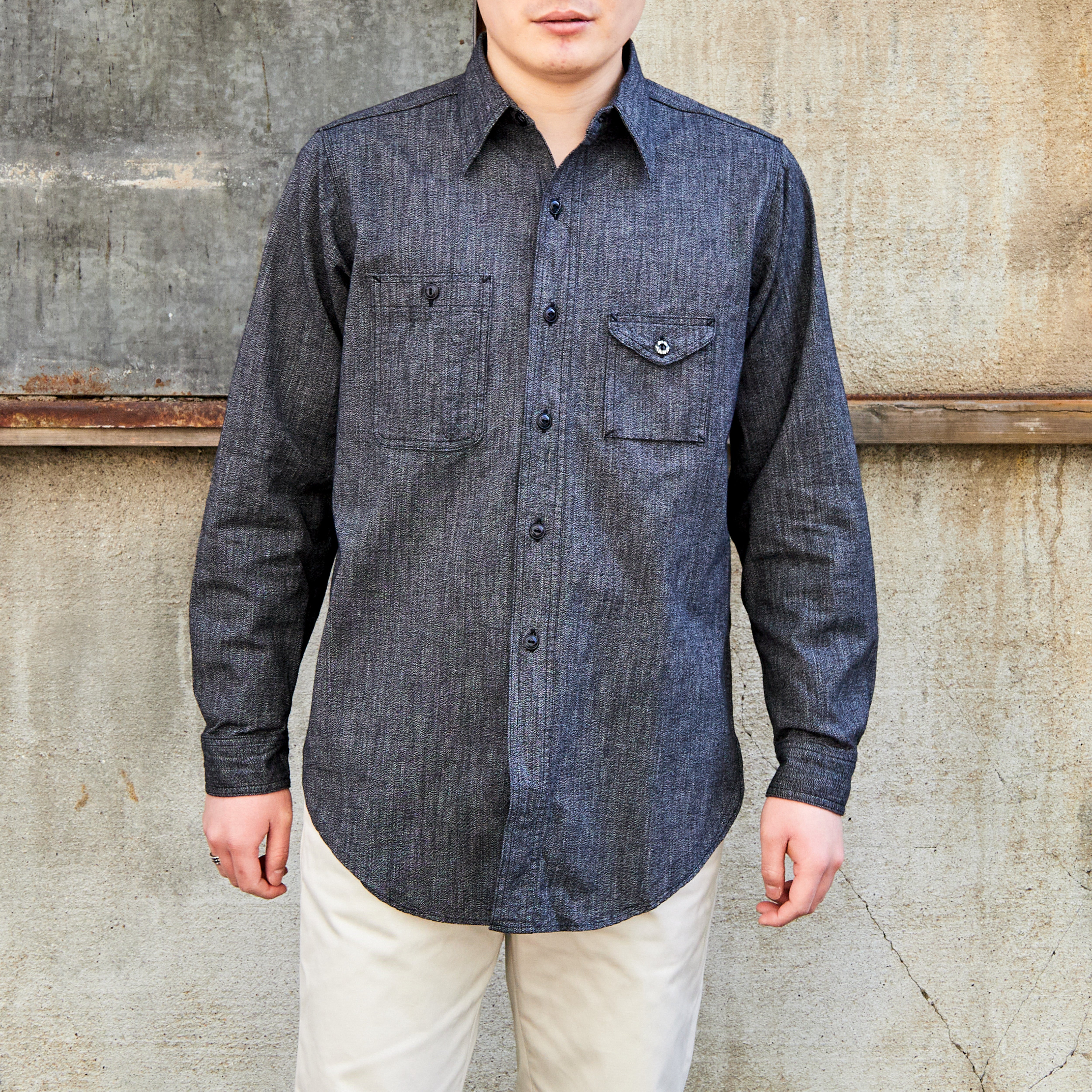 BIG YANK 1935 SHIRTS BLACK CHAMBRAY – ANATOMICA NAGOYA