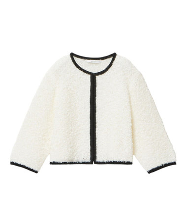GIMAフェザーバイカラー カーディガン|ANAYI OFFICIAL ONLINE STORE