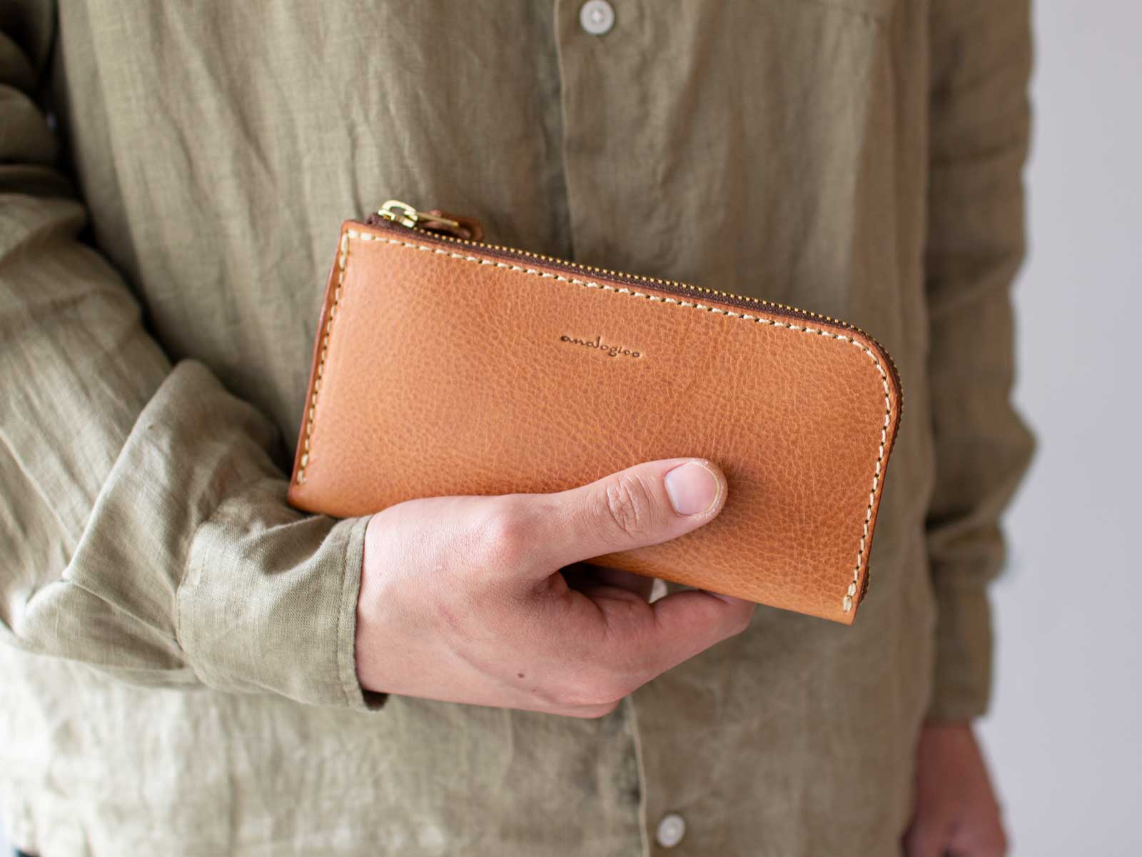 L字ファスナー長財布 |analogico（アナロジコ）